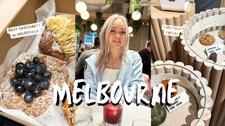 Melbourne vlog 🥐 trying the BEST croissants, Bakemono Bakers, Pandan croissants, and more!!!