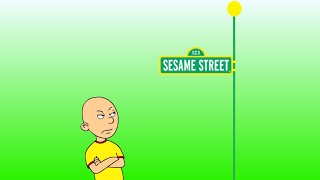 Caillou Goes to Sesame Street