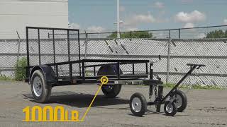 Ultra-Tow Heavy-Duty Adjustable Trailer Dolly with Brake | 1000-Lb. Capacity | 58014.ULT | Features