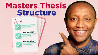 Master's Thesis Structure (5 Main Chapters)