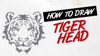 How to draw a tiger head live stream