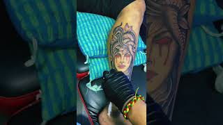 #viral#enjoy#art#tattoo#trendingvideo#c#medusa#pain#hoshiarpur#tattoos#tattoobrahmand