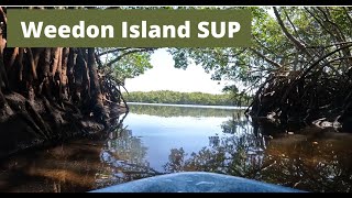 Weedon Island Preserve, 1800 Weedon Dr. N.E. ST. Pete, FL. Paddle Board on the Kayak trail.