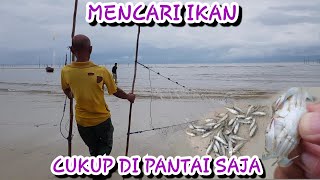 Menjaring Ikan di Pantai | Pukat Darat