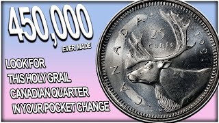 "RARE 1991 QUARTERS WORTH BIG MONEY" - Valuable Canadian Quarters You Should look for!!