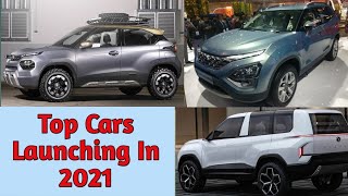 Top Cars Launching In 2021| Tata | Toyota |