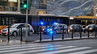 Skoda Superb responding in Warsaw