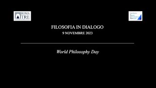 Filosofia in dialogo 2023 - La libertà nella vita e nelle arti