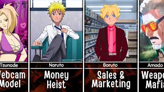 Real Life Jobs Of BORUTO Character (Part 2 Boruto) || Naruto & Boruto