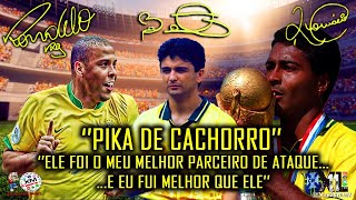 Romário sobre Bebeto e Ronaldo | ''PIKA DE CACHORRO... ele foi o meu melhor parceiro de ataque''