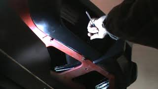 76 Corvette RestoMod Pt 292 Valence and Front Spoiler Install Part 1