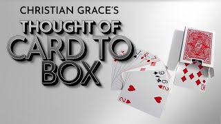 Thought of Card to Box  by Christian Grace