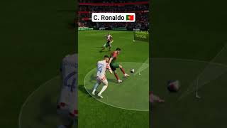 Cristiano Ronaldo scores powershot volley in EA FC 24 #eafc24 #football #fc24