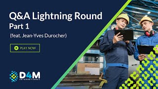 Q/A Lightning Round | Part 1 (feat. Jean-Yves Durocher)