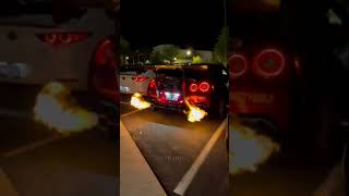 GTR Shooting Massive😱 Flames 🔥 #gtr #nissan