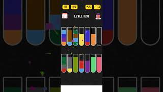 Watet sort puzzle - Level 1891