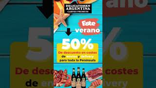 Campaña de verano para toda España Peninsular. 50% de descuento en costes de envío