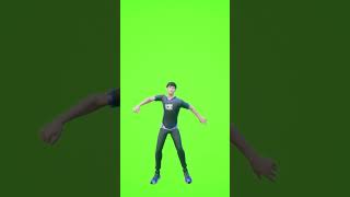 BUGHA Does DEADPOOL Dance GREEN SCREEN #shorts