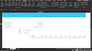 Automated Capex and Depreciation Schedule in Financial modeling 5