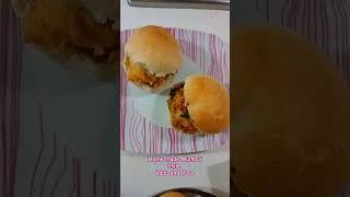 Home Made Mumbai Style Vada Paav/Comida Callejera#shorts#food#homemade#cookinglove#recipe#streetfood