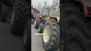 Happy Mahla Tractors way to Delhi Kisaan Morcha