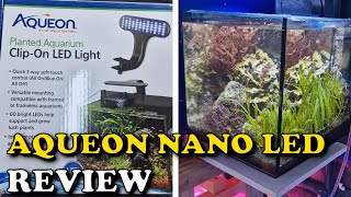 Aqueon Planted NANO Clip On LED Light FULL REVIEW