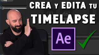 Cómo EDITAR un TIMELAPSE con AFTER EFFECTS [ Ajustes - Estabilización - Exportación video ]