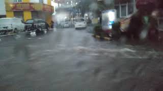 Lautan banjir di AP Tasikmalaya