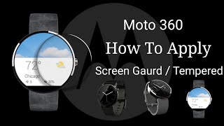 Moto 360 Tempered Glass Screen Protector Installation | Nillkin H+ Anti Explosion Tempered Glass |