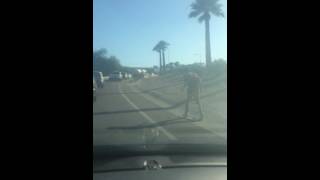 Freeway skating: Flatground on the freeway!