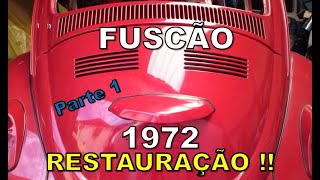 Fuscão 1500 cc ano 1972 único dono - Parte 1 - Compra