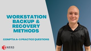 CompTIA A+ 220-1102 - Practice Questions - Domain 4.3 - Workstation Backup and Recovery Methods