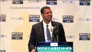 Invest Caribbean Now 2013, Premier Dr. Rufus Ewing, Turks & Caicos Islands