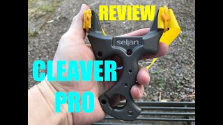 Cleaver Pro slingshot from Mark Seljan & SimpleShot - Unboxing, comparison, shooting & My thoughts