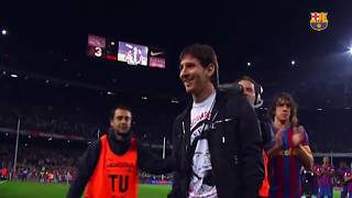 BEHIND THE SCENES 10 years since Messi s first Ballon d Or