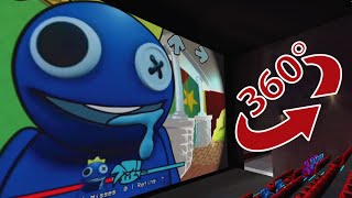 VR 360 FNF VS Ring Cam Mario but rainbow friends BLUE | Friday Night Funkin Mod ROBLOX(FNF MOD)