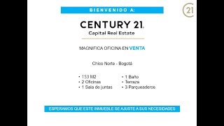 CENTURY 21 - Capital Real Estate - Oficina en Venta-Chico Norte- Bogotá