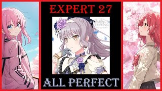 【BanG Dream!無判AP手元】Roselia - THRONE OF ROSE (Expert 27)｜ちのり♪