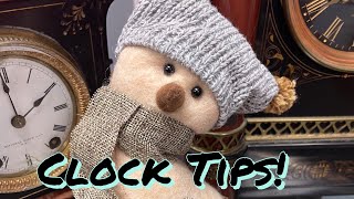 Clock tip; adjusting a German clock movement hand! With @jrclocker