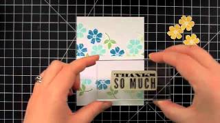 Start-to-Finish Sunday #16 - Masked Flower Background - featuring Stampin' Up!