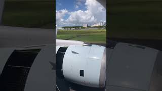 Cathay Pacific CX526 HKG-NRT Landing Thrust Reversal