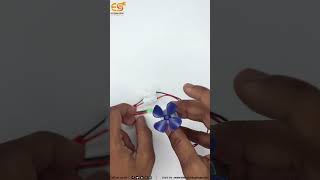 DIY Mini Wind Turbine Generator Kit || School Project For Kids || Mini Science Project || Stem Kit