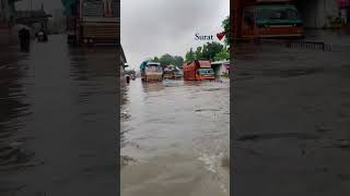 Tsunami flood in surat - Emotional surat #flood #tsunami #surat #rain