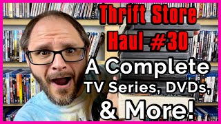 Thrift Store Haul #30 | I Found a Complete TV Series (and more) for $0.50!