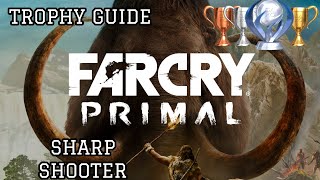 🏆 FAR CRY PRIMAL (PS4) TROPHY GUIDE: "Sharpshooter" – 100% PLATINUM Roadmap 🏆