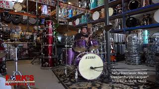 Tama Starclassic Maple 4pc Drum Kit - "Deeper Purple"