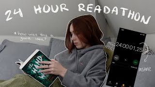 i attempted to read for 24 hours straight… again | 24 hour readathon