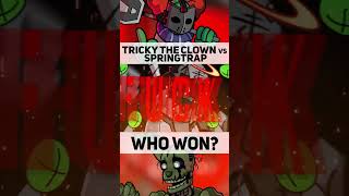 Tricky vs Springtrap - Who Won? (Round 1) #rapbattle #fnaf #madnesscombat #fnafmovie #fnf