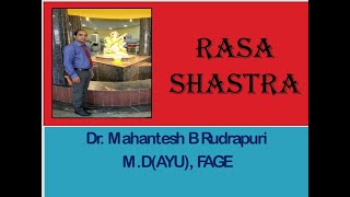 Dr.Mahantesh Rudrapuri - Concept of Bhavana(Trituration).