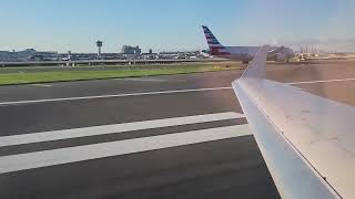 American Eagle Bombardier CRJ-700 Takeoff from Philadelphia (PHL-STL)